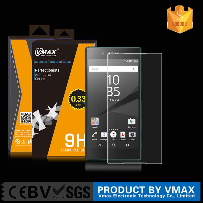 0_33MM Tempered Glass Screen Protector for SONY Xperia Z5